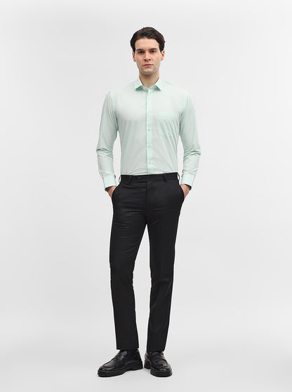 Pista Solid Slim Fit Formal Shirt | Greenfibre
