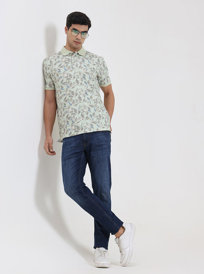 Ink Blue Washed Slim Fit Jeans | JadeBlue