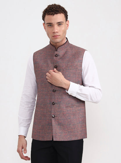 Multicolor Solid Regular Fit Modi Jacket | JadeBlue
