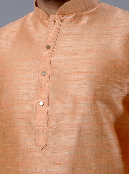 Coral Peach Kurta Pajama | Azania