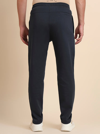 Green Solid Slim Fit Track Pant | JadeBlue