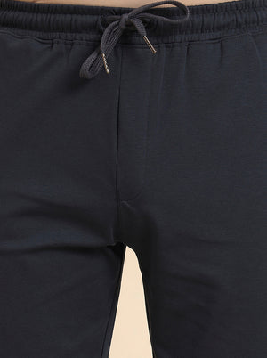 Green Solid Slim Fit Track Pant | JadeBlue