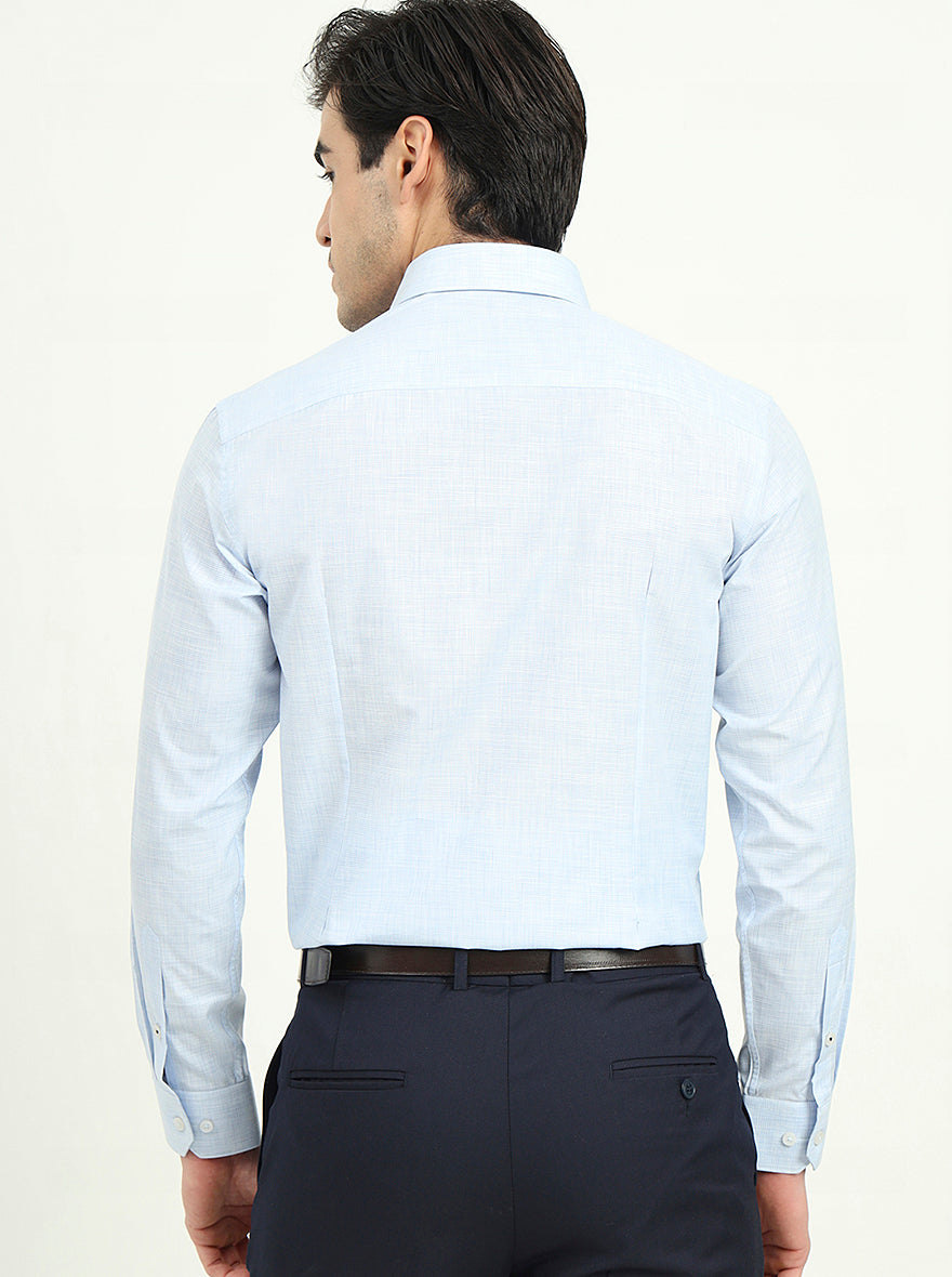 Beige Solid Slim Fit Formal Shirt | Greenfibre