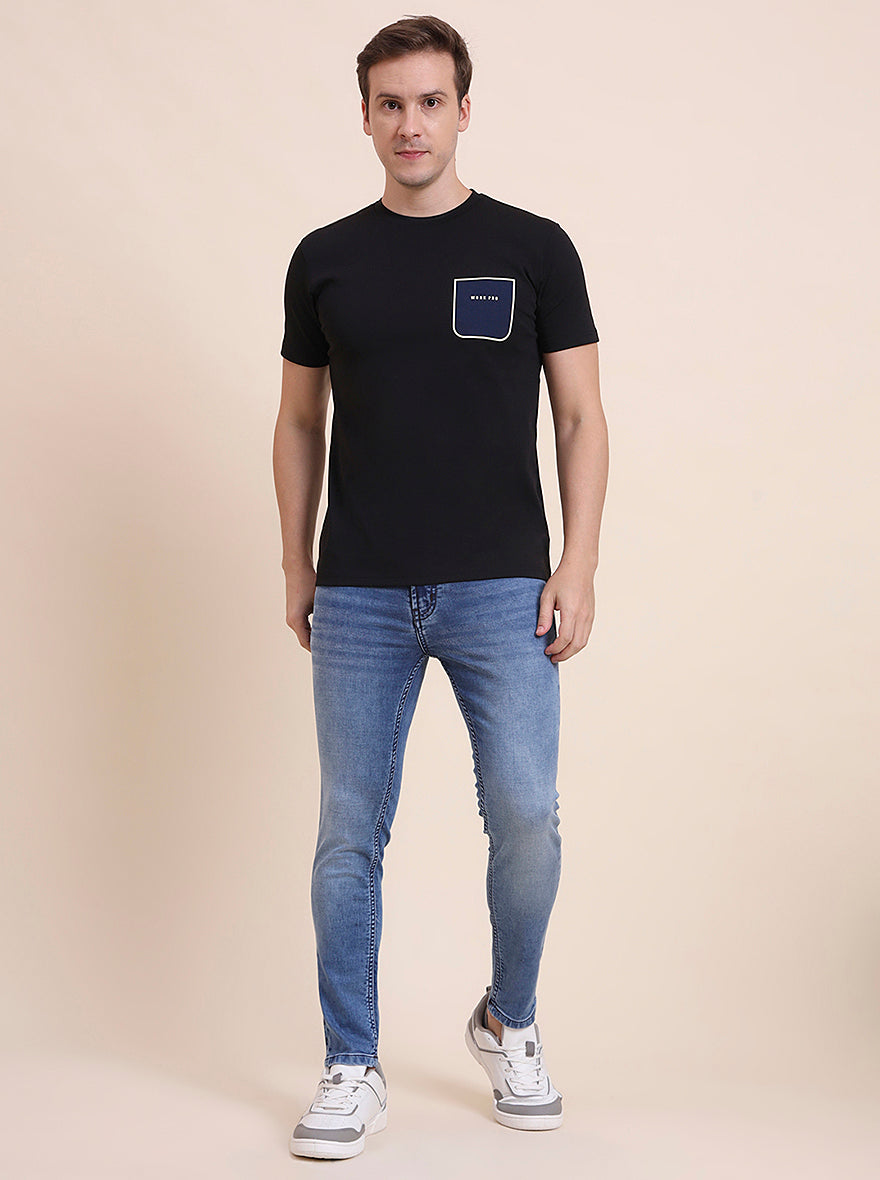 Nebula Blue Washed Rider Fit Jeans | JadeBlue
