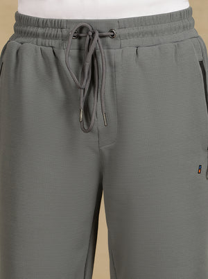 Mid Grey Solid Slim Fit Shorts | Jade Play