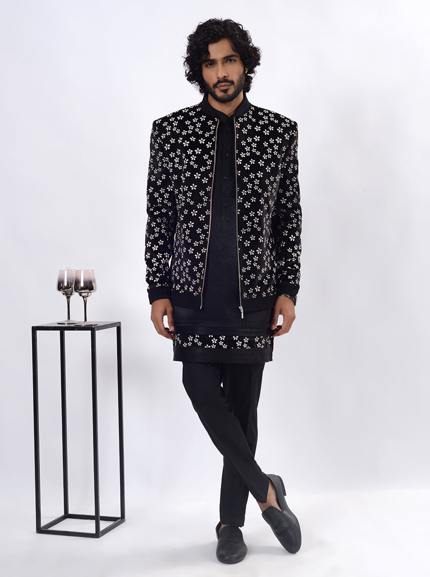 Black Indowestern | Azania
