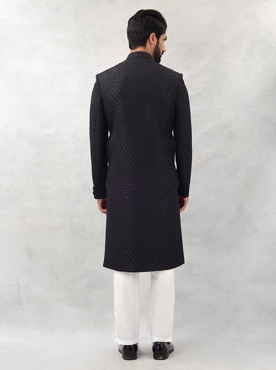 Black Sherwani | Azania