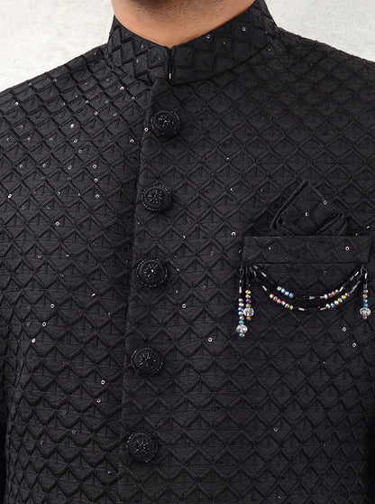 Black Sherwani | Azania