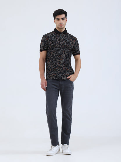 Grey Washed Narrow Fit Jeans | Greenfibre