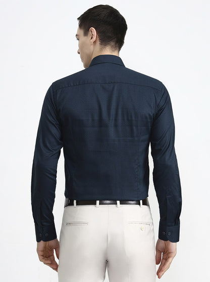 Green Solid Slim Fit Party Wear Shirt | Wyre