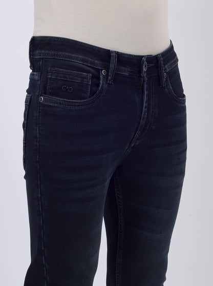 Ink Blue Washed Rider Fit Jeans | JadeBlue
