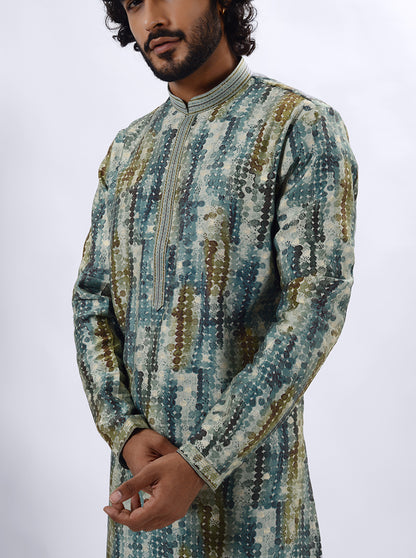Grey Kurta Pajama | Azania