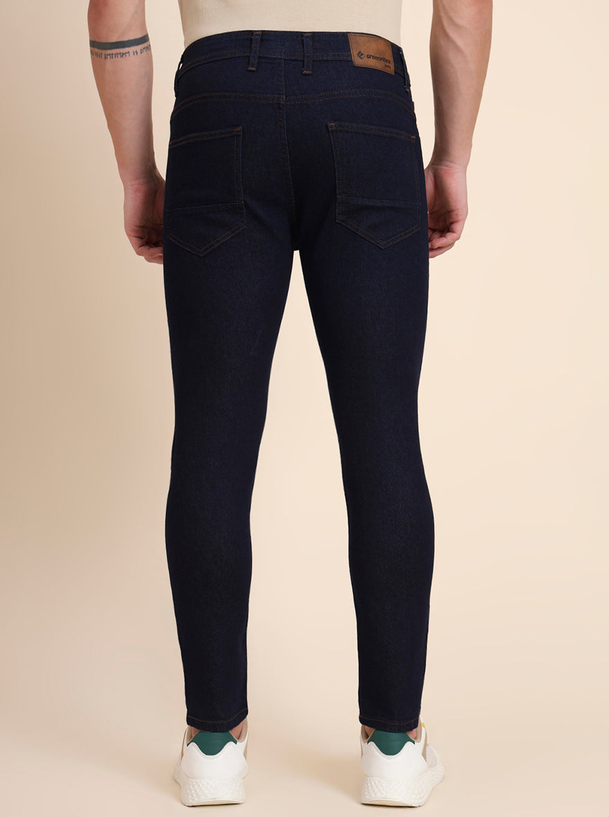 Raw Blue Washed Urban Fit Jeans | Greenfibre