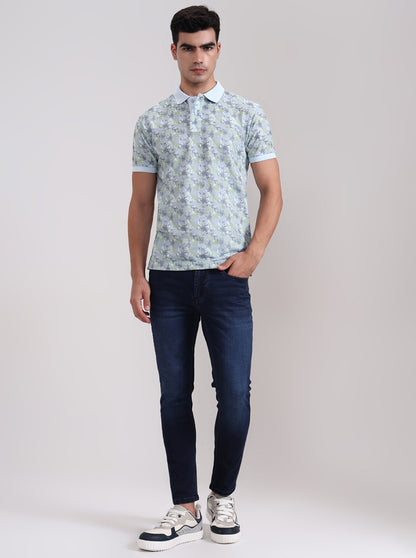 Dark Indigo Blue Solid Rider Fit Jeans | JadeBlue