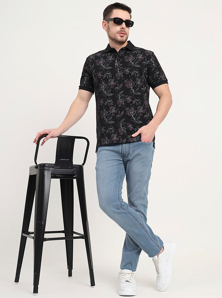 Ice Blue Washed Slim Fit Jeans | JadeBlue