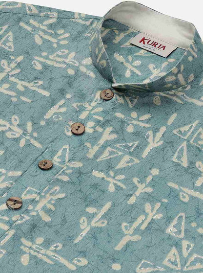 Ice Blue Kurta | The Kurta Company