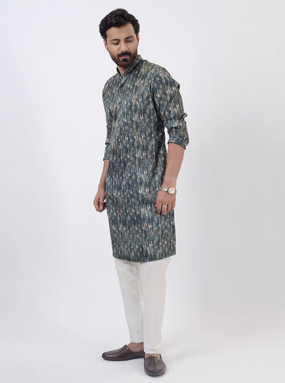 Bottle Green Kurta Pajama | Azania