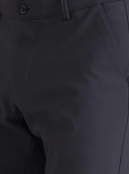 Grey Printed Slim Fit Club Wear Trouser | Wyre