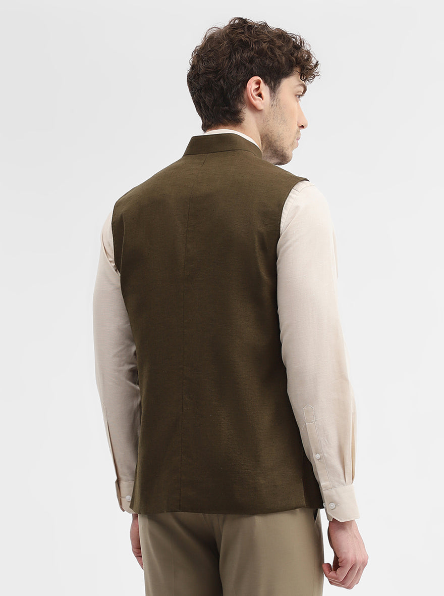 Mouse Solid Regular Fit Modi Jacket | JadeBlue