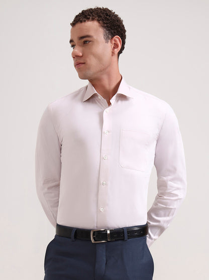 Fawn Solid Slim Fit Formal Shirt | JadeBlue Super Luxe