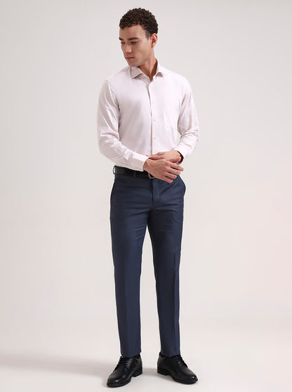Fawn Solid Slim Fit Formal Shirt | JadeBlue Super Luxe