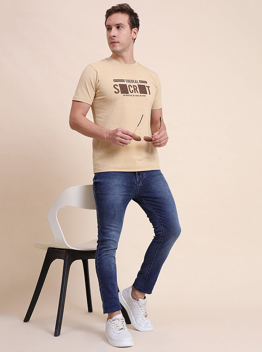 Blue Washed Rider Fit Jeans | JadeBlue