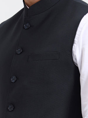 Grey Solid Regular Fit Modi Jacket | JadeBlue