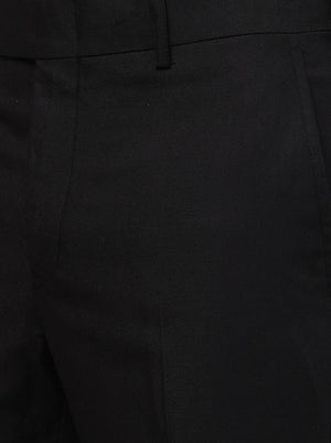 Coffee Brown Solid Slim Fit Formal Trouser | Greenfibre