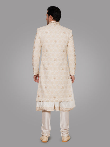 Off White Sherwani | TULA