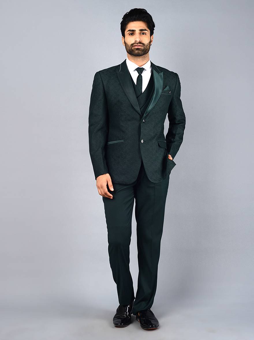 Buy Men Suits Green 3 Piece Slim Fit Elegant Suit Men Designer Formal  Fashion Wedding Wear Suit Men Groom Wear Suit Bespoke for Men Suit Online  in India - Etsy