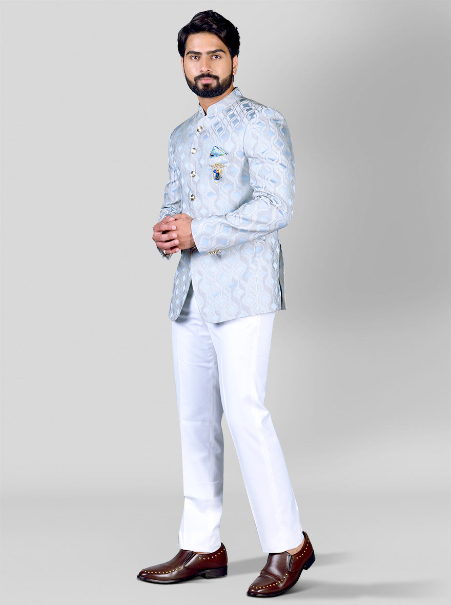 Custom Made Men Navy Blue Jodhpuri Sherwani Suit , Men Indian Formal Wear  Jacket , Indian Wedding Classical Suit , Men Bandhgala - Etsy