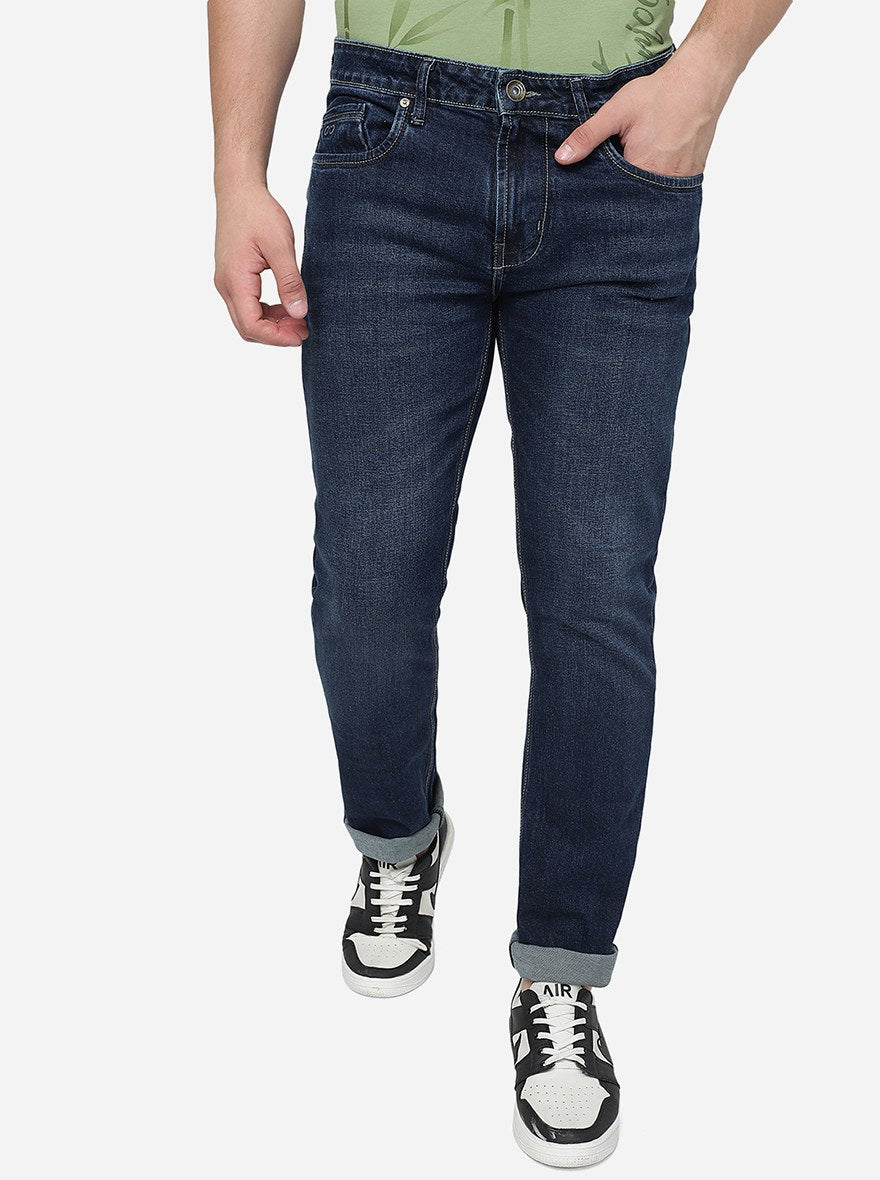 Buy Men Blue Ultra Slim Fit Light Wash Jeans Online - 275445 | Allen Solly