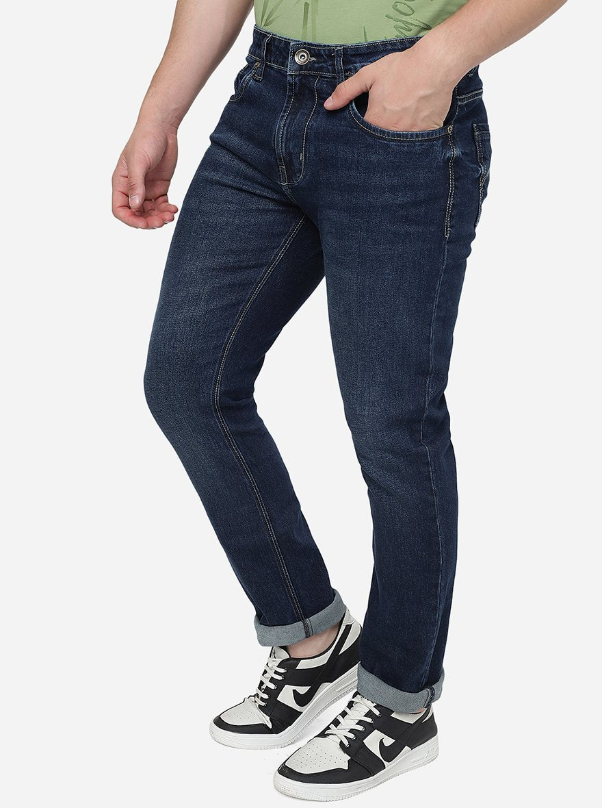 Buy online Mens Slim Fit Plain Jeans from Clothing for Men by Hj Hasasi for  ₹1059 at 65% off | 2024 Limeroad.com