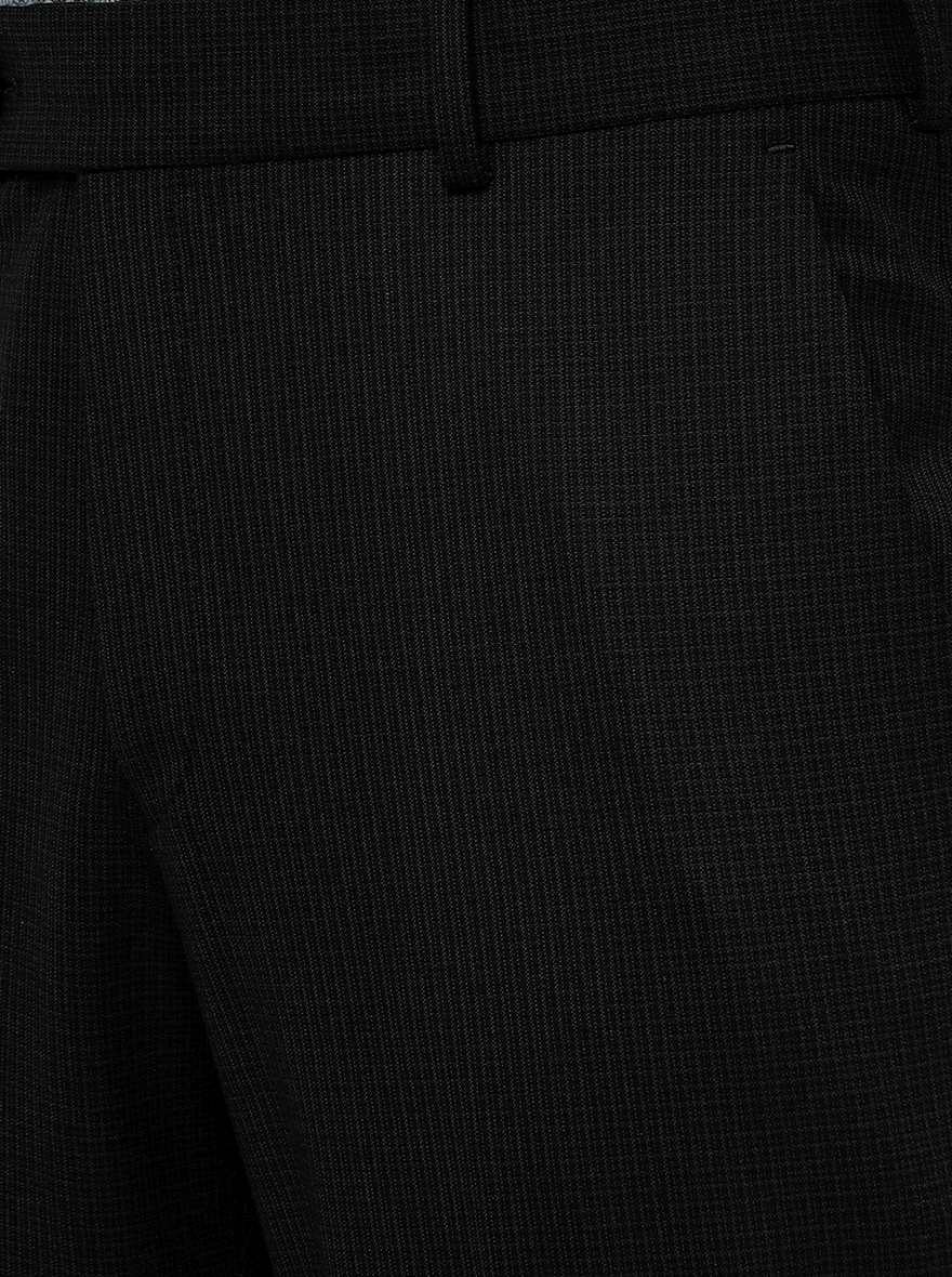 Olive Solid Slim Fit Formal Trouser | JB Studio