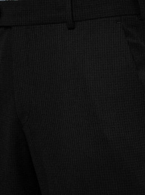 Olive Solid Slim Fit Formal Trouser | JB Studio