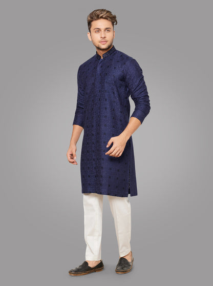 Blue Kurta Pajama | TULA