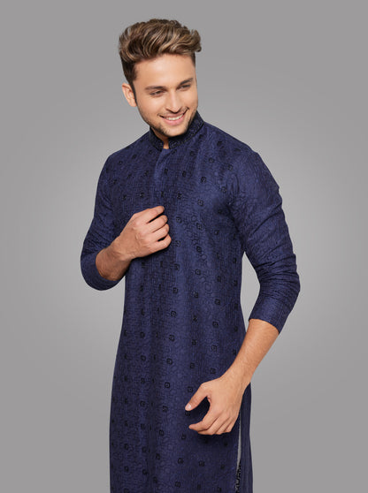 Blue Kurta Pajama | TULA