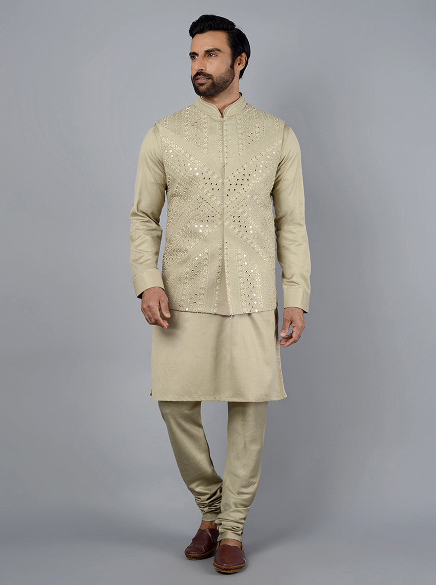 Olive green kurta online pajama