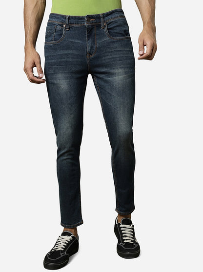 Blue Washed Rider Fit Jeans | JadeBlue