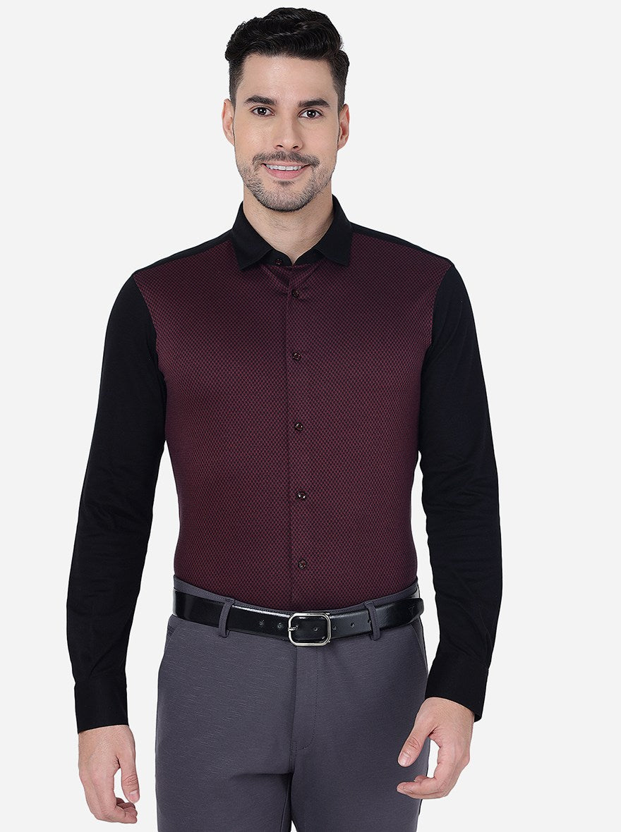 Outfit grid - Burgundy shirt & grey jeans | Mens clothing styles, Mens  outfits, Mens fashion edgy