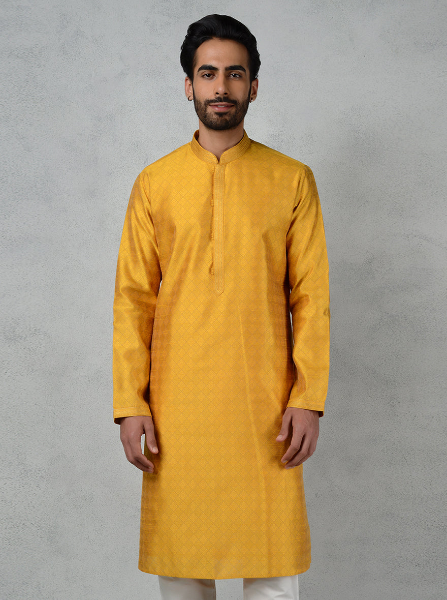 Golden Kurta Set | Azania
