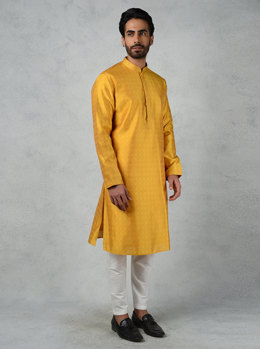 Golden Kurta Set | Azania