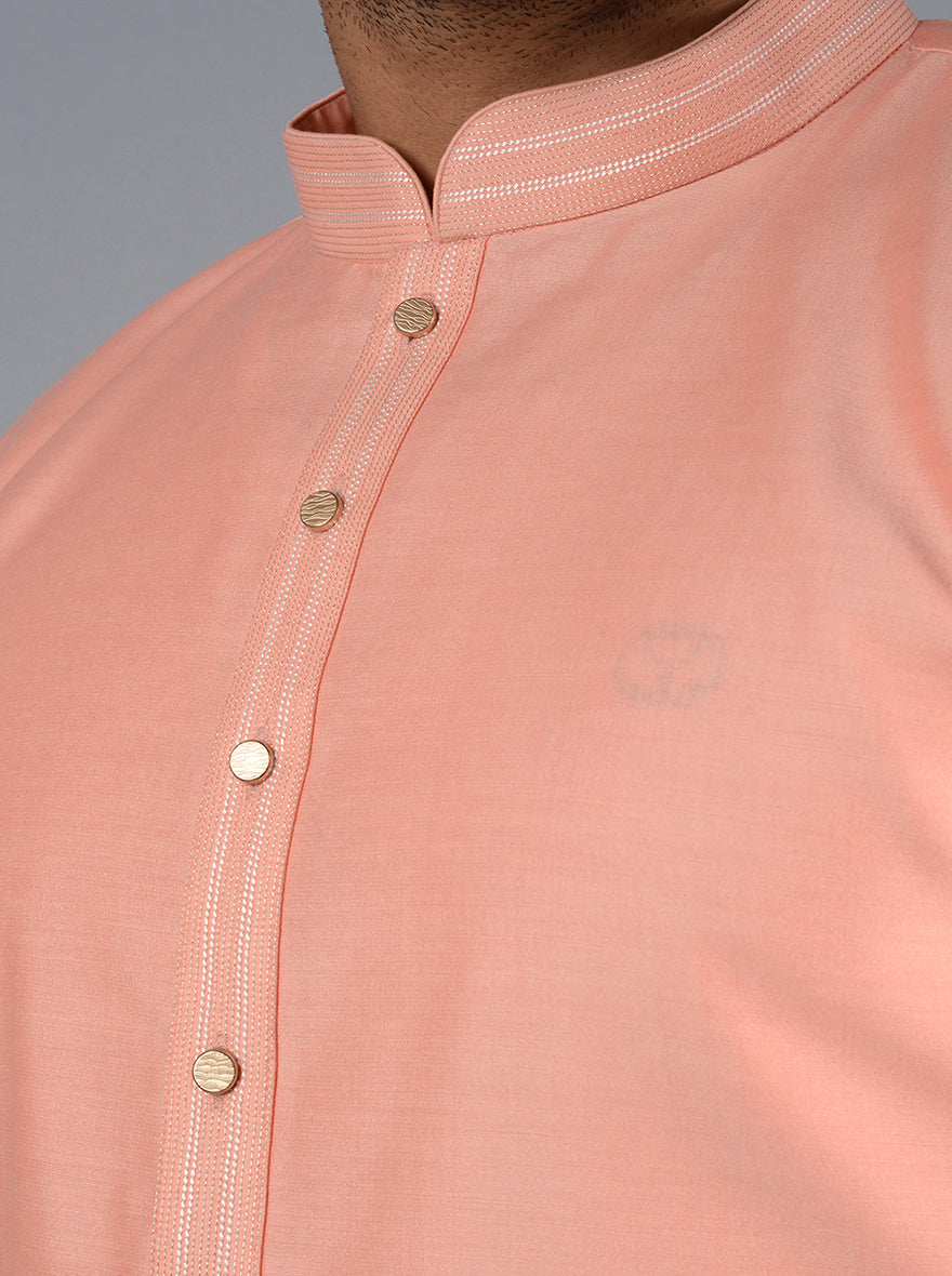 Peach Kurta Set | Azania