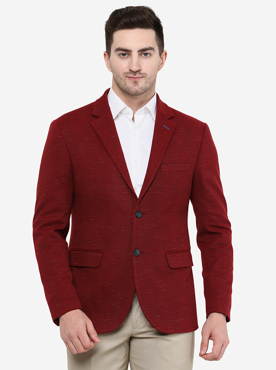 Maroon Blazer | JB Studio