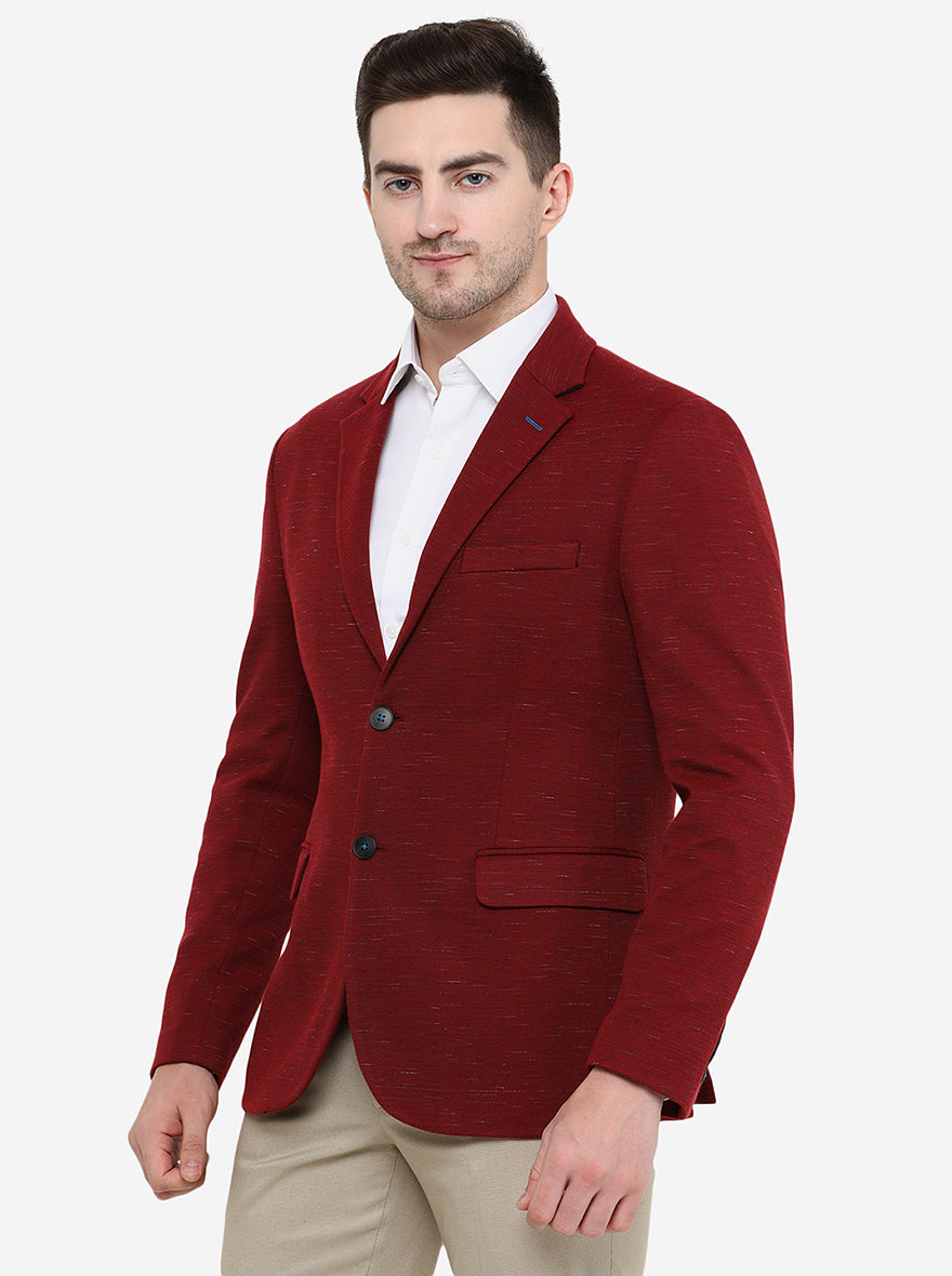Maroon Blazer | JB Studio