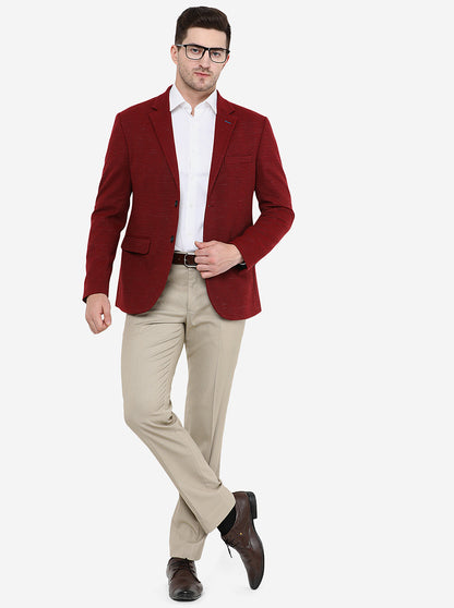 Maroon Blazer | JB Studio