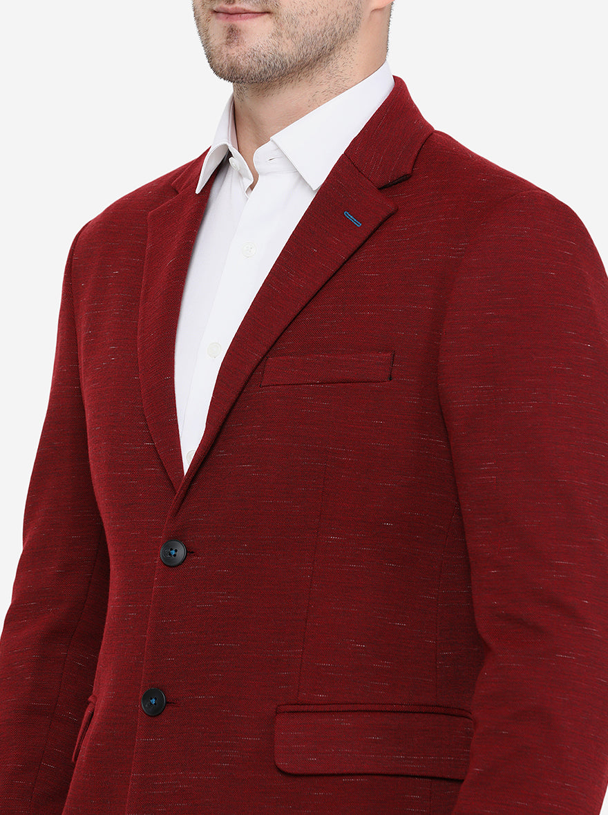 Maroon Blazer | JB Studio