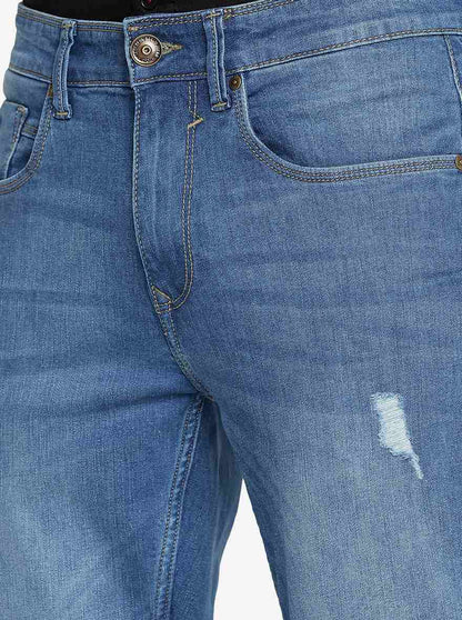 River Blue Washed Slim Fit Jeans | JadeBlue