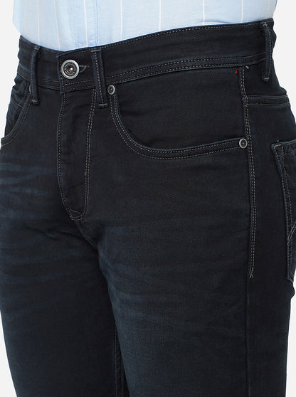 Dark Blue Washed Slim Fit Jeans | JadeBlue