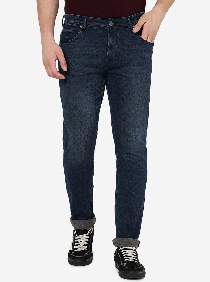 Buy Hasasi Denim - Blue 100% Cotton Regular Fit Men's Jeans ( Pack of 1 )  Online at Best Price in India - Snapdeal